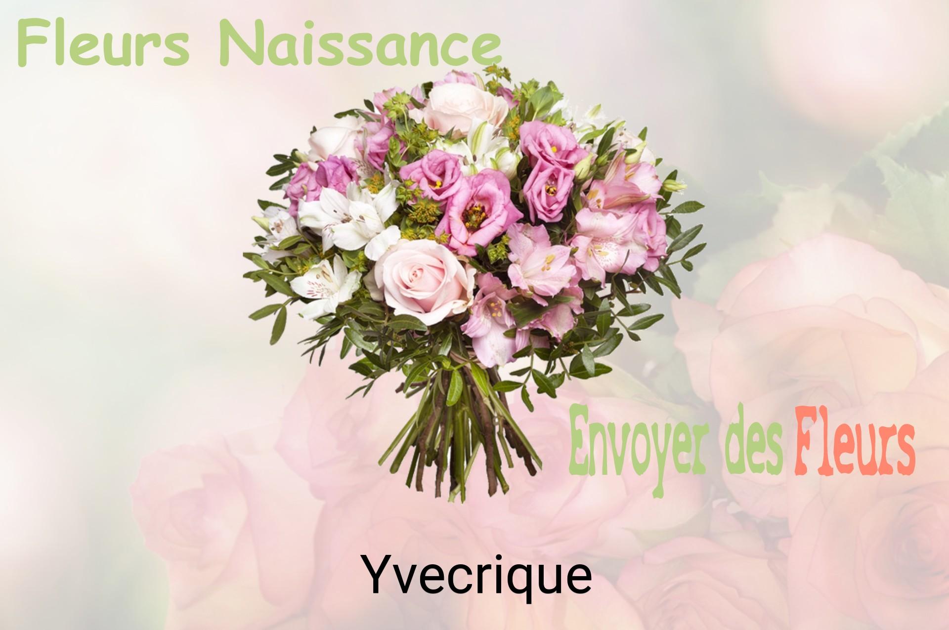 Bouquet de fleurs de naissance livré à Yvecrique